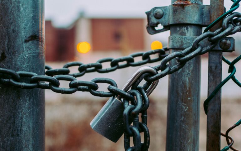 Chain Fence Gate Padlock